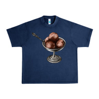 Navy Chocolate ice cream Urban Heavy Tee - AdoDesignShop