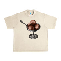 Sandshell Chocolate ice cream Urban Heavy Tee - AdoDesignShop
