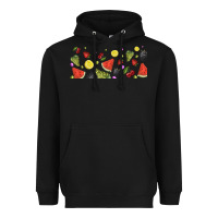 Black summer fruits Heavyweight Hoodie - TumblerDesignByShophia
