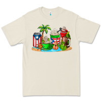 Bone puerto rico coffee cups Premium Tee - AdoDesignShop