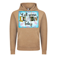 Vintage Coffee Y'all Gonna Learn Today Vintage Hoodie - LillyAllenDesigns