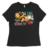 Black i dig 100 days of school Ladies Tee - RacoonDesign