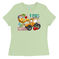 Matcha i dig 100 days of school Ladies Tee - RacoonDesign