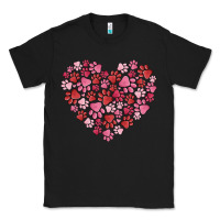 Black dog valentine Classic Tee - MaliasSmallBusiness