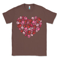 Chestnut dog valentine Classic Tee - MaliasSmallBusiness