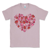 Lilac dog valentine Classic Tee - MaliasSmallBusiness