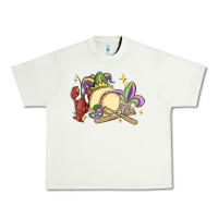Pistachio mardi gras baseball Urban Heavy Tee - MaliasSmallBusiness