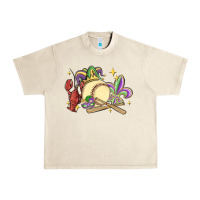 Sandshell mardi gras baseball Urban Heavy Tee - MaliasSmallBusiness