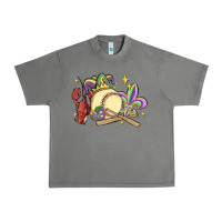 Tornado mardi gras baseball Urban Heavy Tee - MaliasSmallBusiness