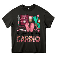 Asphalt nursing is my cardio Heavy Core Tee - BarkalooDesign
