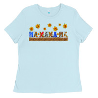 Baby Blue usa mama libbey cup Ladies Tee - HRA Design Shop