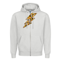 Dove Grey Sunflower and Skull Lightning Zipper Hoodie - Bettercallsaul