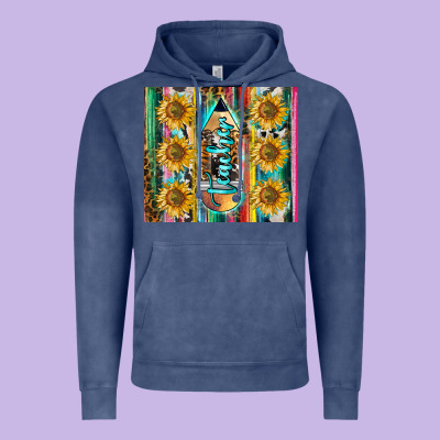 Western Teacher Vintage Hoodie Designed By Lillyallendesigns