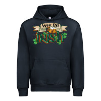 Navy wee bit irish st patricks day Urban Hoodie - FaDigitalArtStudio