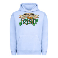 Pigment Grape Ice wee bit irish st patricks day Urban Hoodie - FaDigitalArtStudio