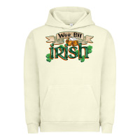 Pigment Pistachio wee bit irish st patricks day Urban Hoodie - FaDigitalArtStudio