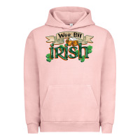 Pigment Salmon wee bit irish st patricks day Urban Hoodie - FaDigitalArtStudio