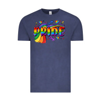Vintage Denim pride Vintage Tee - MaliasSmallBusiness
