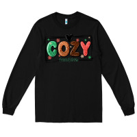 Black cozy season Long Sleeve Tee - MaliasSmallBusiness
