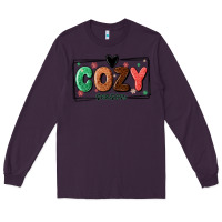 Plum cozy season Long Sleeve Tee - MaliasSmallBusiness