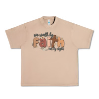 Burro we walk by faith not by sight Urban Heavy Tee - MaliasSmallBusiness