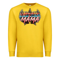 Lemon American mama 4th of july Premium Sweatshirt - HowdyJamesFarm