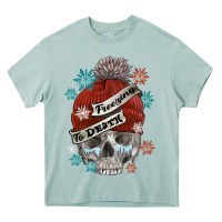 Arona freezing to death skull Heavy Core Tee - FaDigitalArtStudio