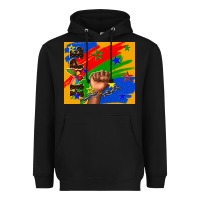 Black Hope Heavyweight Hoodie - TumblerDesignByShophia