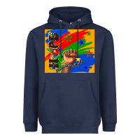 Navy Hope Heavyweight Hoodie - TumblerDesignByShophia