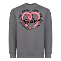 Storm valentine's day pencil heart teacher quotes Heavyweight Sweatshirt - MaliasSmallBusiness