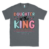 Charcoal Heather doughter of the king malia Classic Tee - MaliasSmallBusiness