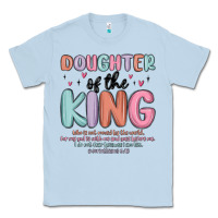 Dusty Blue doughter of the king malia Classic Tee - MaliasSmallBusiness