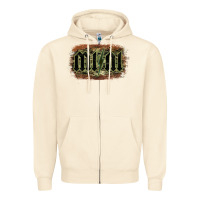 Sandshell Camouflage Patterned Mini Tried Zipper Hoodie - Bettercallsaul