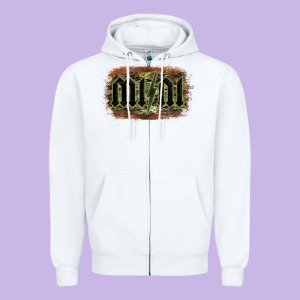 Camouflage Patterned Mini Tried Zipper Hoodie Designed By Bettercallsaul