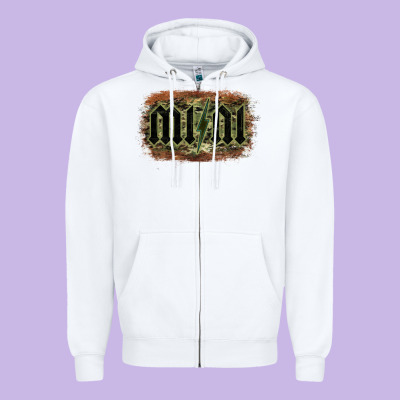Camouflage Patterned Mini Tried Zipper Hoodie Designed By Bettercallsaul