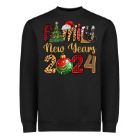 Black family new years 2024 Heavyweight Sweatshirt - MaliasSmallBusiness