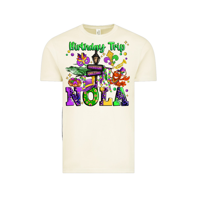 Birthday Trip Nola Vintage Tee by JahusDesignShop | Teevron