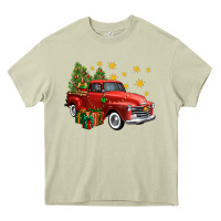 Mossy christmas truck Heavy Core Tee - FaDigitalArtStudio
