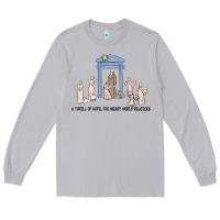 Moon Dust a thrill of hope nativity Long Sleeve Tee - MaliasSmallBusiness
