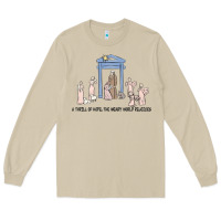 Mushroom a thrill of hope nativity Long Sleeve Tee - MaliasSmallBusiness