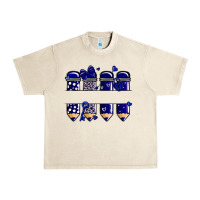 Sandshell valentine's day school pencils navy blue Urban Heavy Tee - MaliasSmallBusiness