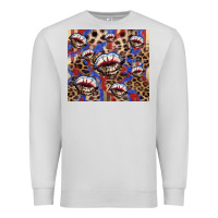 Dove Grey American flag lips leopard  tumbler Premium Sweatshirt - HowdyJamesFarm