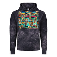 Cloud Black Western Teacher Pencil Vintage Hoodie - LillyAllenDesigns