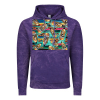 Cloud Purple Western Teacher Pencil Vintage Hoodie - LillyAllenDesigns