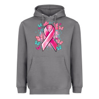 Storm Breast Cancer ribbon Cancer Awareness Heavyweight Hoodie - HowdyJamesFarm