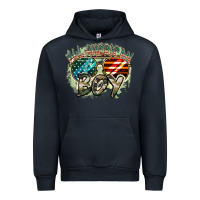 Navy All American boy 4th of july Urban Hoodie - FaDigitalArtStudio