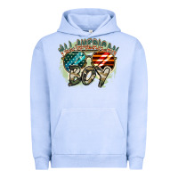 Pigment Grape Ice All American boy 4th of july Urban Hoodie - FaDigitalArtStudio