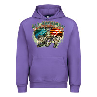 Tulip All American boy 4th of july Urban Hoodie - FaDigitalArtStudio
