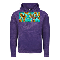 Cloud Purple western mama with sunflowers and cactus Vintage Hoodie - RanaPortraitStore