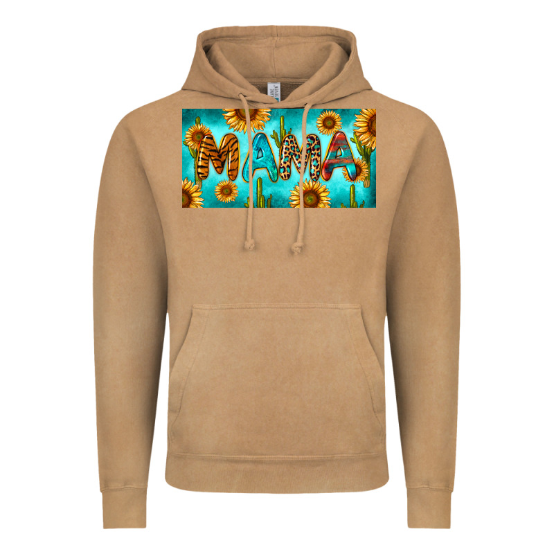Western Mama With Sunflowers And Cactus Vintage Hoodie by RanaPortraitStore | Teevron